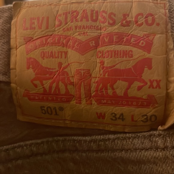Levi's Men's 501 Original Fit Men’s Jeans - Picture 3 of 5